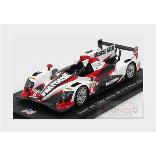 Oreca 03 Nissan Team Muscle Milk Pickett Racing #6 Uscc 2014 K.Graf L.Luhr White Black Red US007