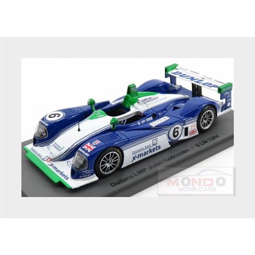 Dallara Sp1 Judd Gv4 4.0L V10 Team Rollcentre Racing #6 24H Le Mans 2004 M.Short R.Barff J.Barbosa White Blue S0155