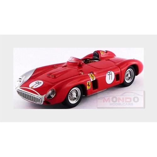 Ferrari 860 Monza #11 2Nd Bridgehampton 1958 B.Grossman Red Silver ART369