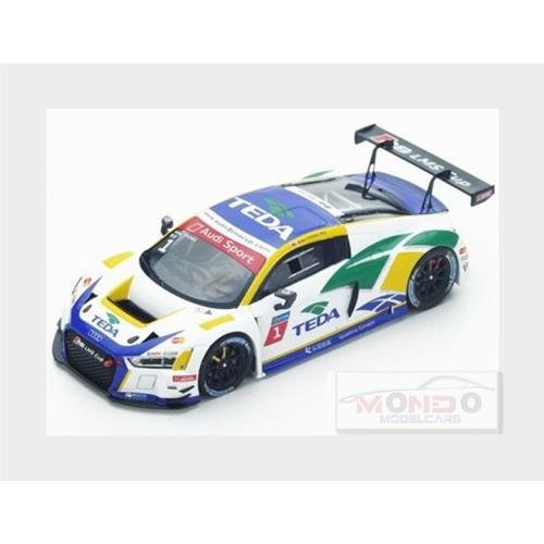 Audi R8 Lms Team Audi Teda Racing #1 Lms Cup Champion 2016 A.Yoong White Blue Green Yellow SA107