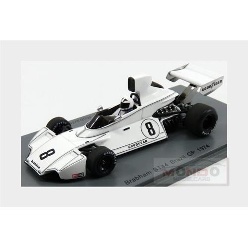 Brabham F1 Bt44 #8 Brazilian Gp 1974 Richard Robarts White S5258