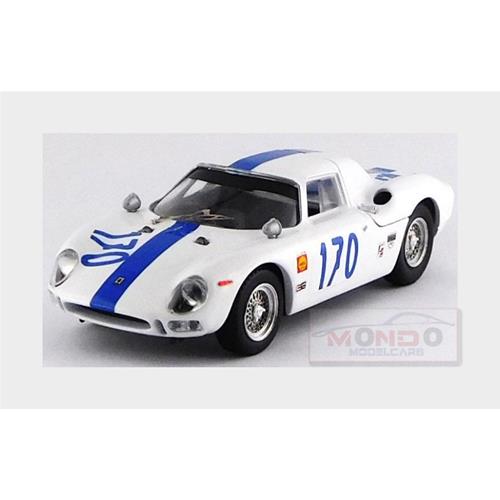 Ferrari 250Lm Coupe #170 Targa Florio 1966 Swanson Ennis White BE9676