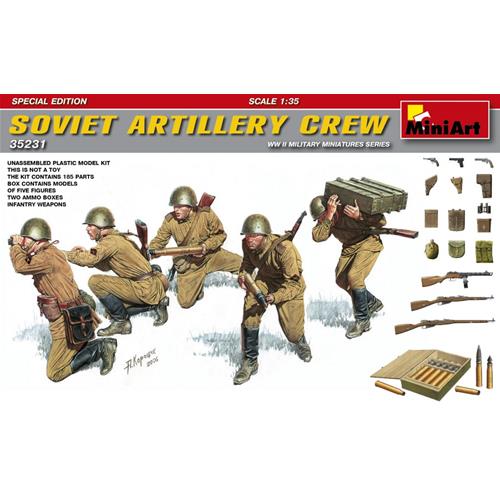 Soviet Artillery Crew. Special Edition Kit MIN35231