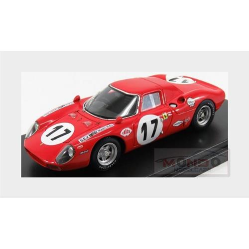 Ferrari 250Lm 3.3L V12 Team North American Racing N.A.R.T. #17 24H Le Mans 1969 T.Zeccoli S.Posey Red LSLM060