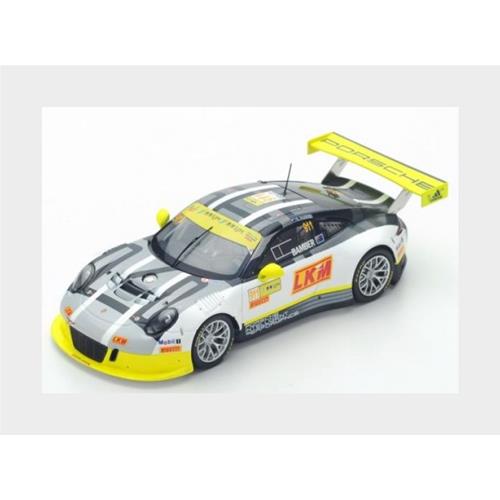 Porsche 911 991 Gt3 R #911 4Th Macau Gt World Cup 2016 E.Bamber White Green SA112