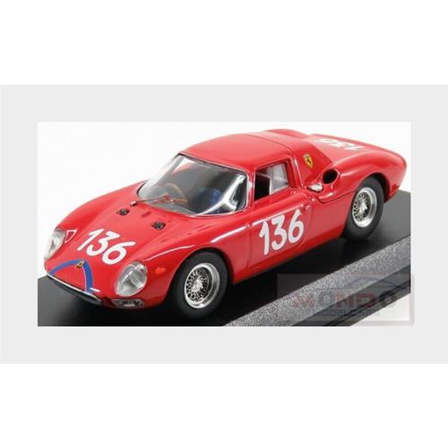 Ferrari 250 Lm #136 Targa Florio 1965 Nicodemi Lessona Red BE9683