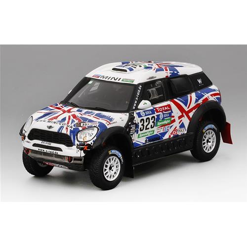 Mini All4 Racing #323 Dakar Rally 2016 TRUE SCALE MINIATURES TSM430238