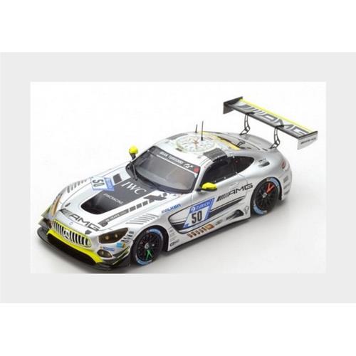 Mercedes Benz Gt3 Amg Team Http Motorsport #50 Nurburgring 2017 D.Baumann M.Buhk E.Mortara E.Sandstrom Silver SG319