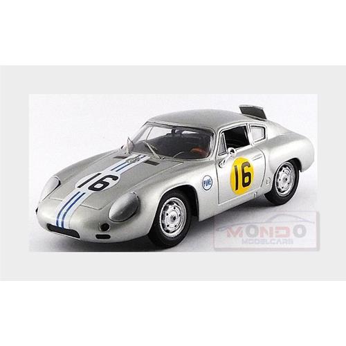 Porsche 356B Abarth #16 Winner 3H Daytona 1963 C.Cassel Silver BE9689