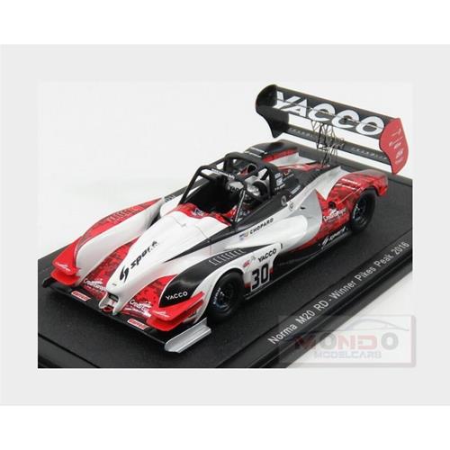 Norma M20 #30 Winner Pikes Peak 2016 R.Dumas White Red 43PP16
