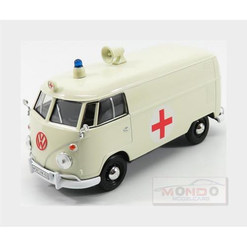 Volkswagen T1 Type 2 Van Ambulance Red Cross 1962 Cream MTM79565