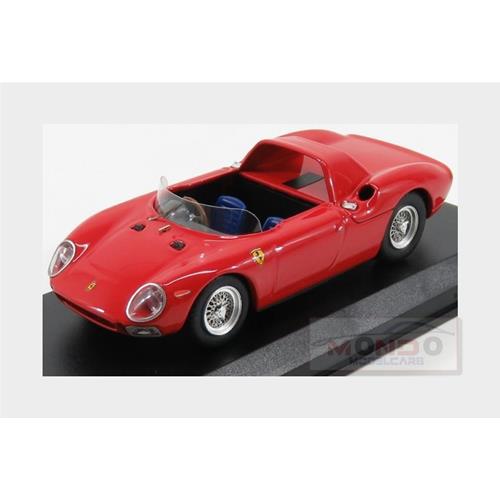 1:43 BEST Ferrari 250Lm Spider #0 Prova 1965 Red BE9699