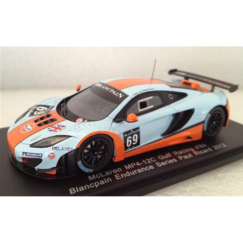 Mclaren Mp4-12C Gulf #69 Blancpain Es Paul Ricard 2012 R.Goethe S.Hall SF043B