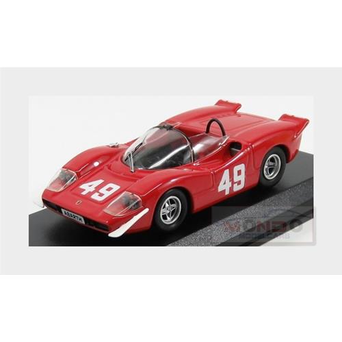 Abarth 2000 Se 2Nd #49 Mont Ventoux 1969 A.Merzario Red BE9704