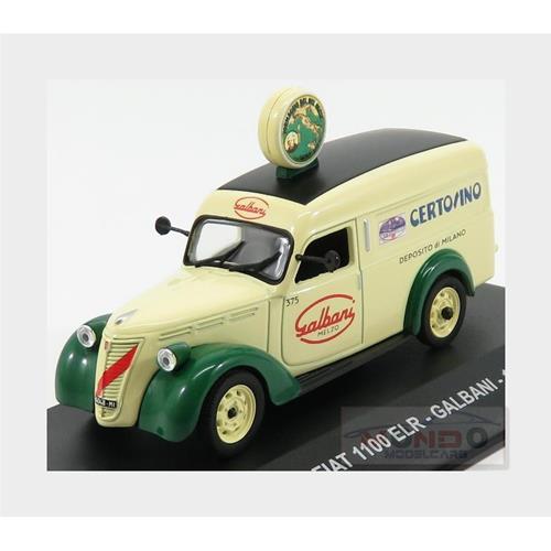 Fiat 1100 Elr Van Galbani Certosino Deposito Di Milano 1951 Cream Green VPDC115