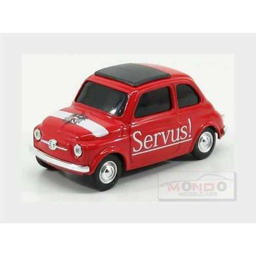 Fiat 500 Brums Austria Servus Griab Di ! 2018 Red BR062