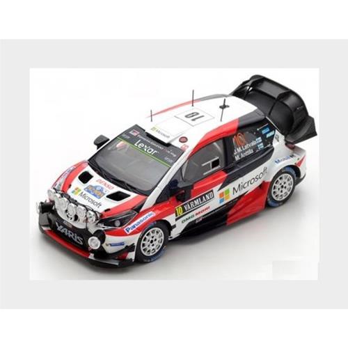 Toyota Yaris Wrc (Night Version) #10 Winner Rally Sweden 2017 J.M.Latvala M.Antilla White Red Black S5165