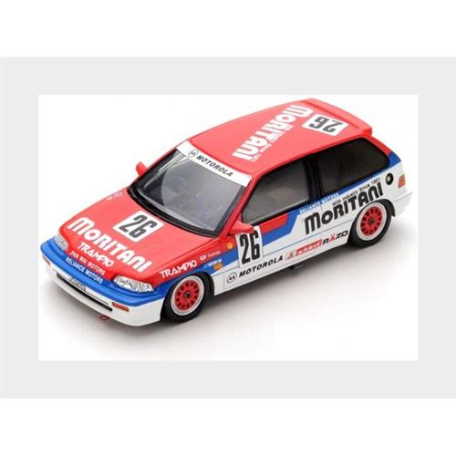 Honda Civic Ef3 #26 Grp3 Macau Guia Race 1990 Toshihiro Yoshida Red White SA131