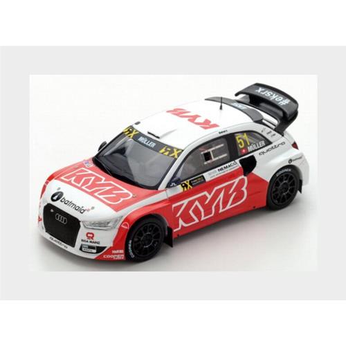Audi S1 Eks Rx Quattro #15 Wrx France 2017 N.Muller White Red S5864
