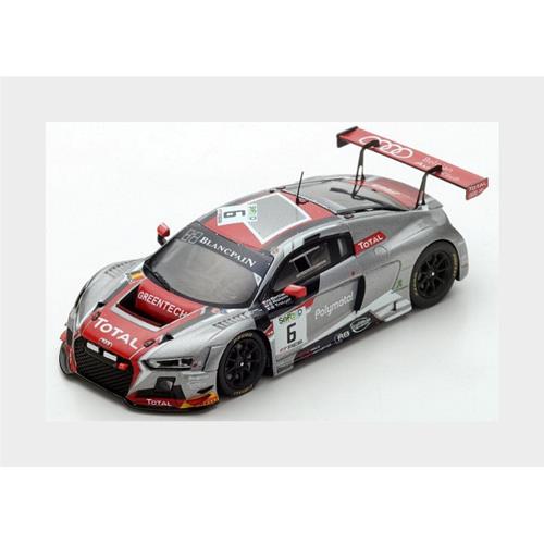 Audi R8 Lms Team Belgian Audi Club Wrt #6 27Th 24H Spa 2017 S.Richelmi N.Berthon B.Treluyer Silver Black SB169