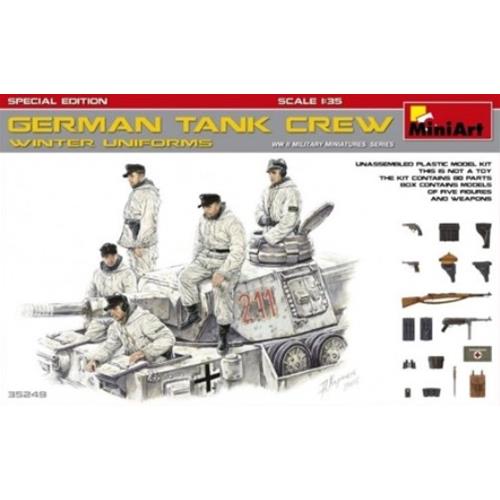 German Tank Crew (Winter Uniforms). Special Edition Kit MIN35249