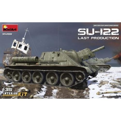 Su-122 (Last Production) Interior Kit Kit MIN35208