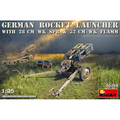 German Rocket Launcher With 28Cm Wk Spr & 32Cm Wk Flamm Kit MIN35269