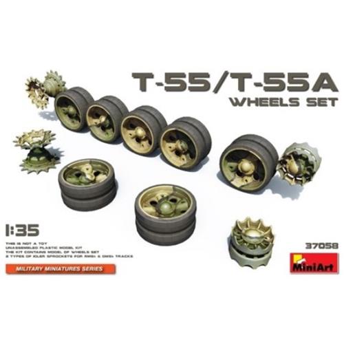 T-55/T-55A Wheels Set Kit MIN37058