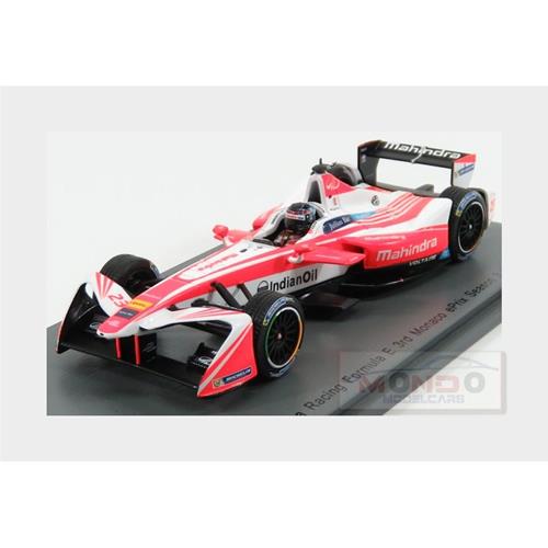 Mahindra Formula-E M3 Electro Team Mahindra Racing #23 Monaco Gp 2016-2017 N.Heidfeld White Red S5902