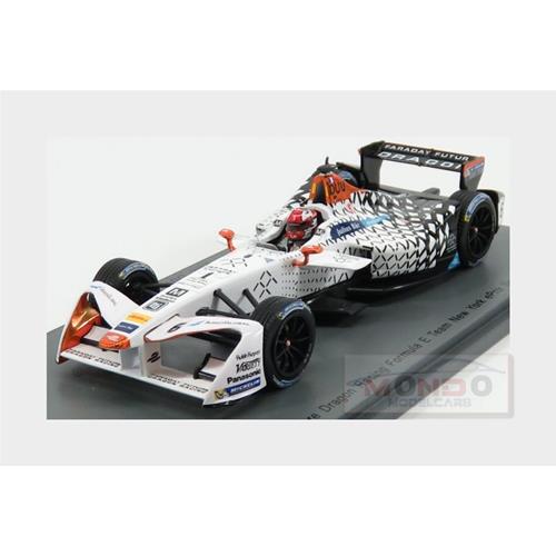 Faraday Formula-E Penske 701-Ev Team Faraday Future Dragon Racing #6 New York Gp 2016-2017 L.Duval White Black S5913