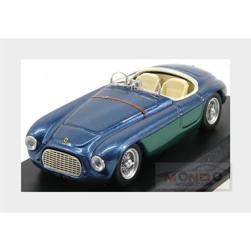 1:43 ART MODEL Ferrari 166Mm Barchetta Ch.0064 Avvocato Gianni Agnelli Personal Car 1948 Blue ART026-2