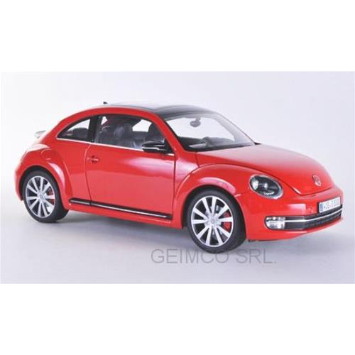 1:18 WELLY Volkswagen New Beetle 2012 Red WE18042R