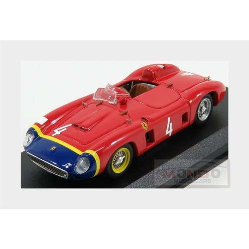 1:43 ART MODEL Ferrari 860 Monza Ch.0626 #4 3Rd 1000Km Nurburgring 1956 Portago Gendebien Red Blue ART392