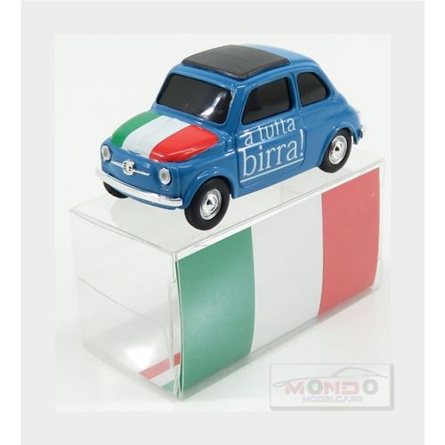 Fiat 500 Brums Italia A Tutta Birra ! 2018 Blue BR063