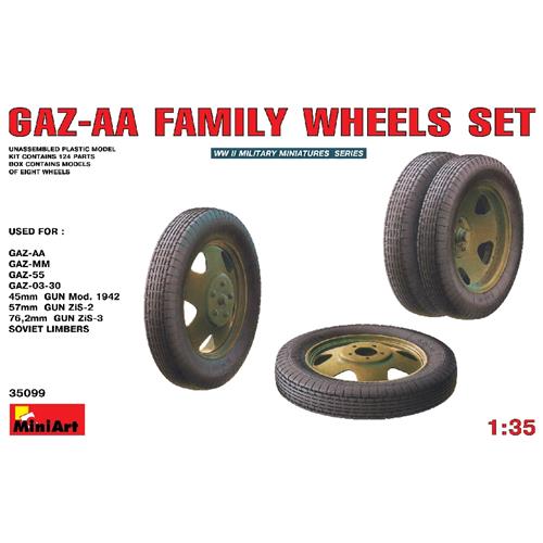 Gaz-Aa Family Wheels Set Kit MA35099