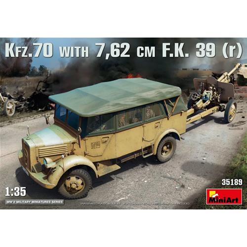Kfz.70 & 7,62 Cm F.K. 39 ( R ) Kit MA35189