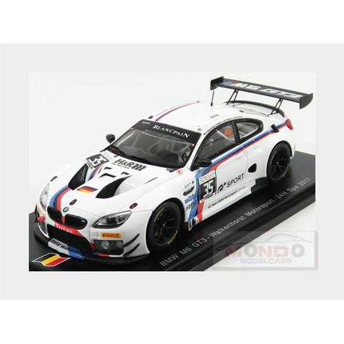 Bmw 6-Series M6 Gt3 Team Walkenhorst Motorsport #35 24H Spa 2017 M.Henkola N.Menzel C.Krognes M.Palttala SB177