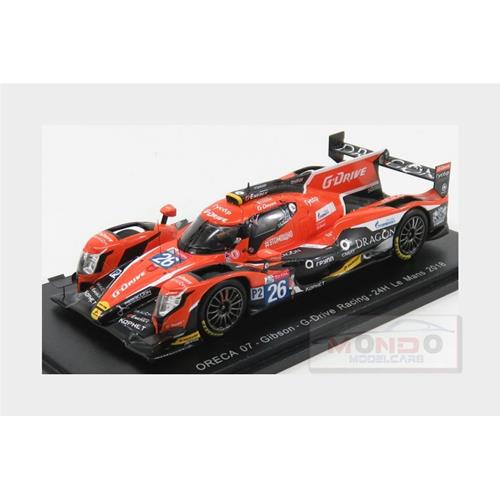 Oreca 07 Gibson Team G-Drive Racing #26 24H Le Mans 2018 R.Rusinov A.Pizzitola J-E-Vergne Orange S7013