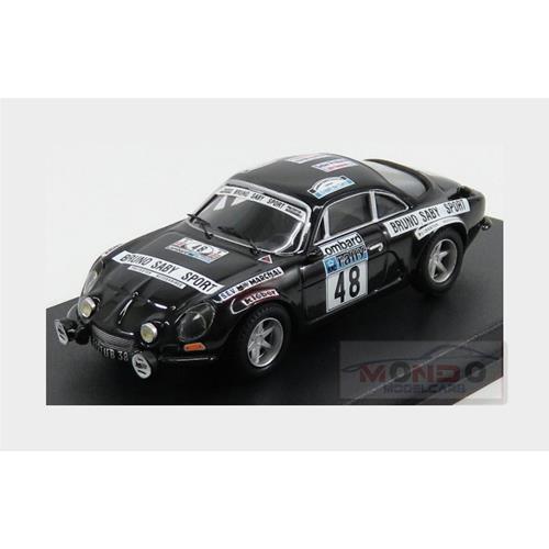 1:43 TROFEU Renault A110 Alpine Coupe #48 Rally Rac 1978 B.Saby M.Guegan Black TRRUK03