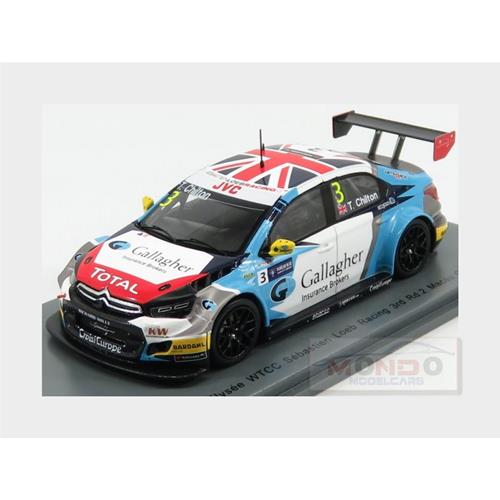 Citroen C-Elysee Wtcc Team Sebastien Loeb Racing #3 3Rd Macau Guia Race 2017 T.Chilton SA159