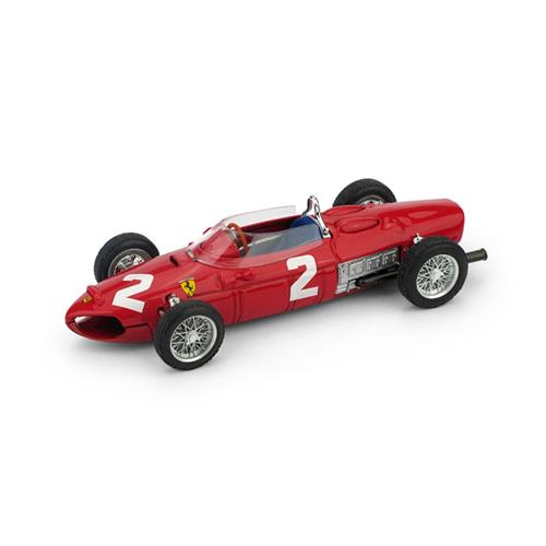 1:43 BRUMM Ferrari F1 156 #2 Winner Usa Gp Phil Hill 1961 World Champion Red R639