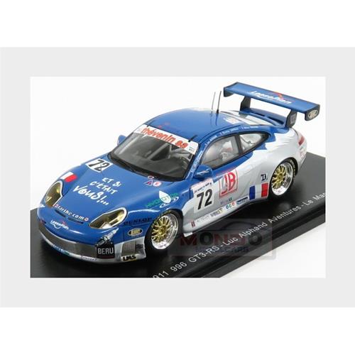 Porsche 911 Gt3 Rs #72 24H Le Mans 2002 L.Alphand C.Lavielle O.Theven S5516