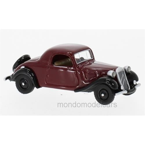 Citroen Traction Avant Faux Cabriolet Rosso-Scuro/Nero 1936 BOS87521