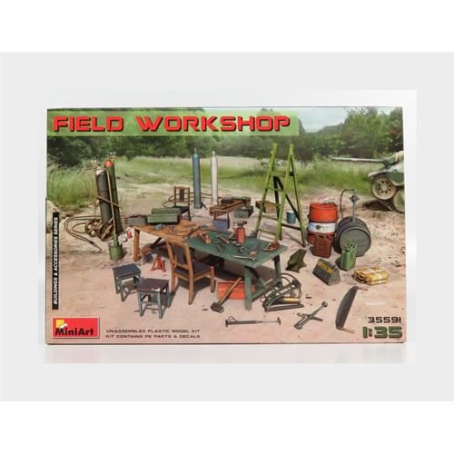 1:35 MINIART Accessories Set Officina Fiel Workshop Kit MA35591