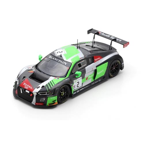 Audi R8 Lms Team Audi Sport #2 8Th 24H Spa 2018 R.Rast N.Muller R.Frijns Green SB208