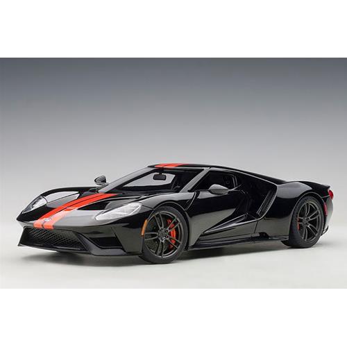 Ford Usa Gt 2017 Black Orange Stripes AA72945