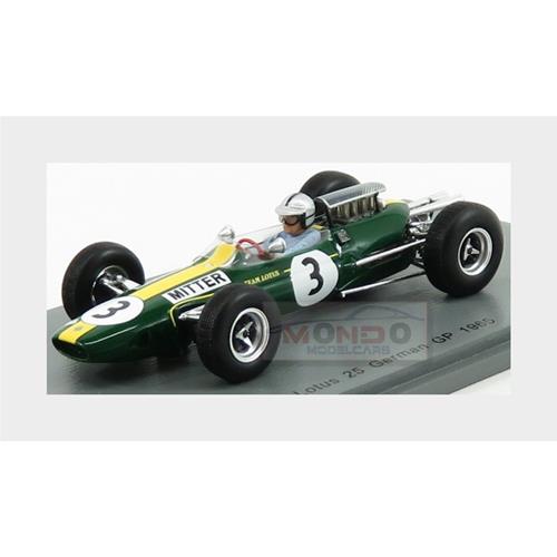 Lotus F1 25 #3 German Gp 1965 G.Mitter S7123