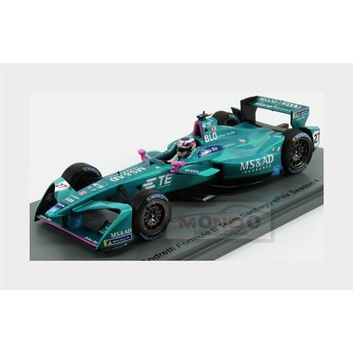 Andretti Formula-E Atec-02 Team Andretti #27 Santiago Gp 2017-2018 T.Blomqvist S5939