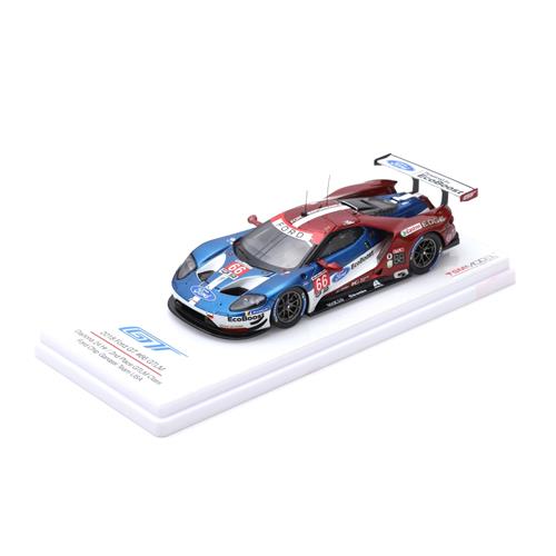 Ford Gt Gtlm #66 Ford Chip Ganassi Team Usa 2Nd Place Gtlm Class 24H Daytona 2018 TRUE SCALE MINIATURES TSM430405
