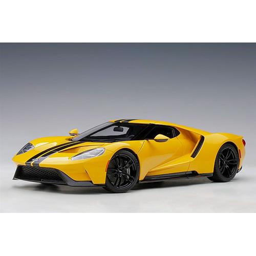 Ford Usa Gt 2017 Yellow Black Stripes AA72944